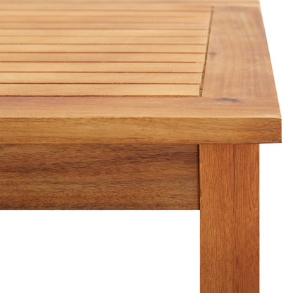 vidaXL Garden Coffee Table 60x60x36 cm Solid Acacia Wood - Brown