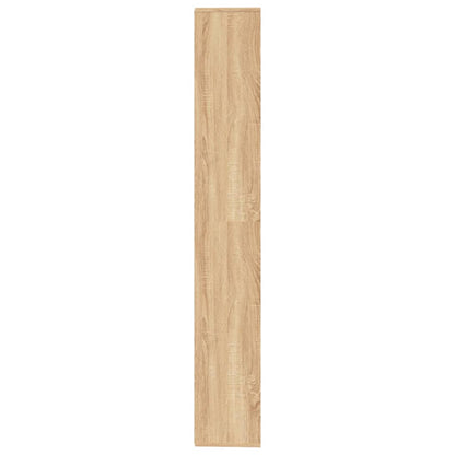 vidaXL Book Cabinet/Room Divider Sonoma Oak 155x24x160 cm Engineered Wood - Brown