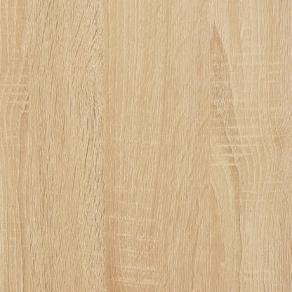 vidaXL Book Cabinet/Room Divider Sonoma Oak 155x24x160 cm Engineered Wood - Brown