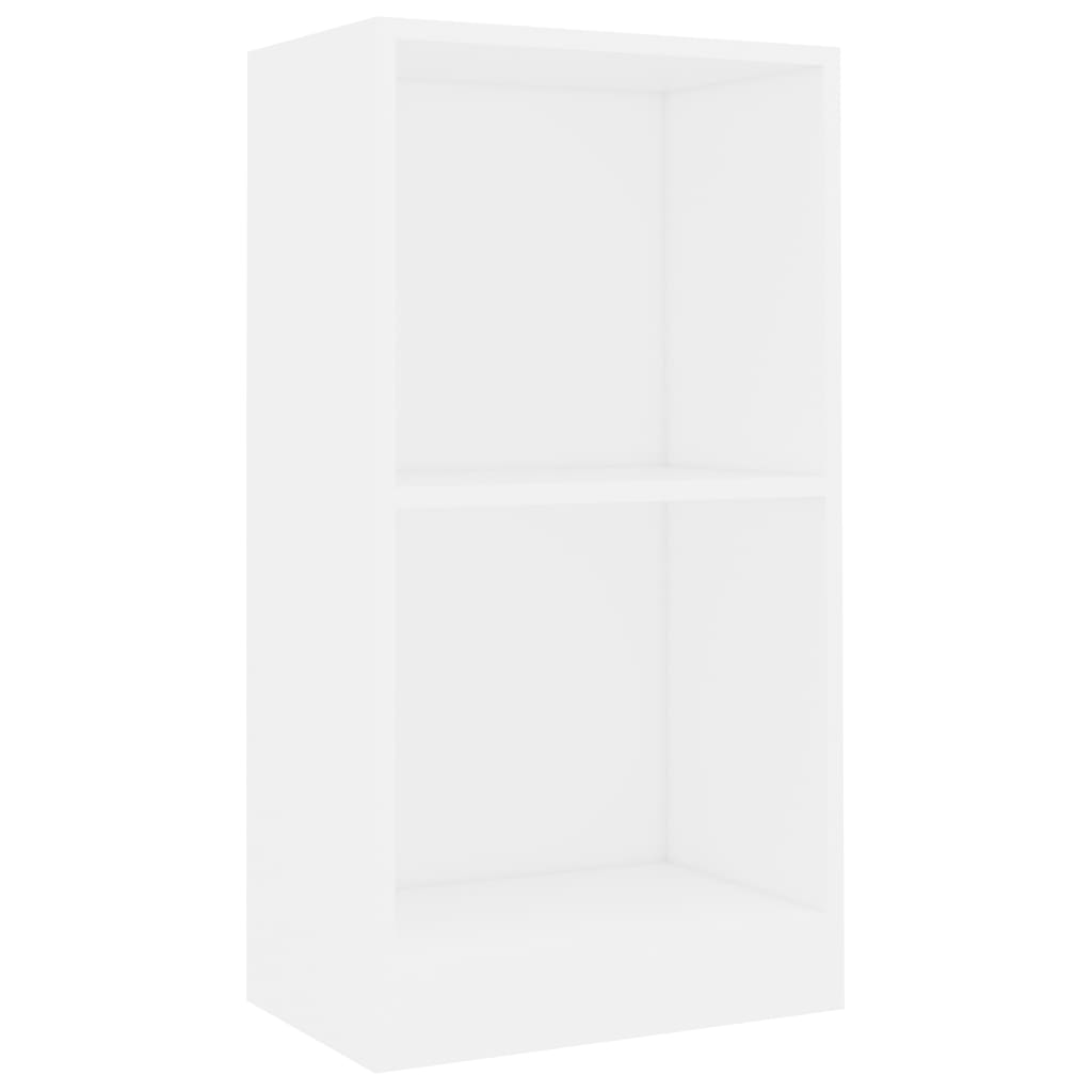 vidaXL Bookcase White 40x24x75 cm Engineered Wood