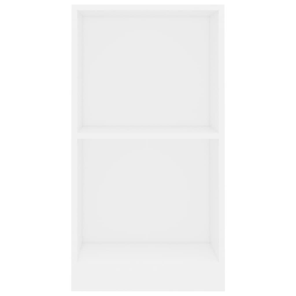 vidaXL Bookcase White 40x24x75 cm Engineered Wood
