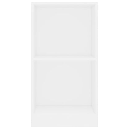vidaXL Bookcase White 40x24x75 cm Engineered Wood