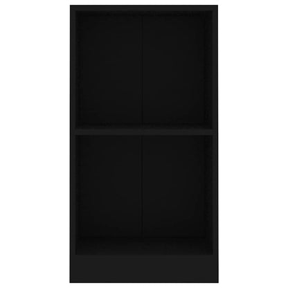 vidaXL Bookcase Black 40x24x75 cm Engineered Wood