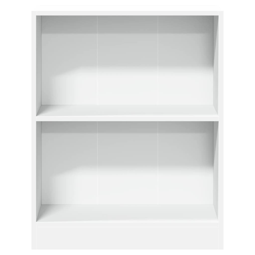800855 vidaXL Bookshelf White 60x24x76 cm Engineered Wood