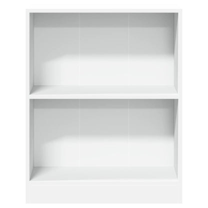 800855 vidaXL Bookshelf White 60x24x76 cm Engineered Wood