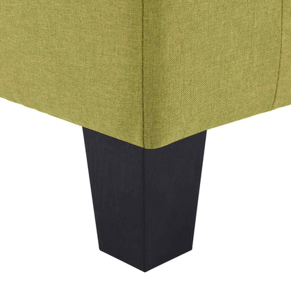 vidaXL Sofa Green Fabric - Gre