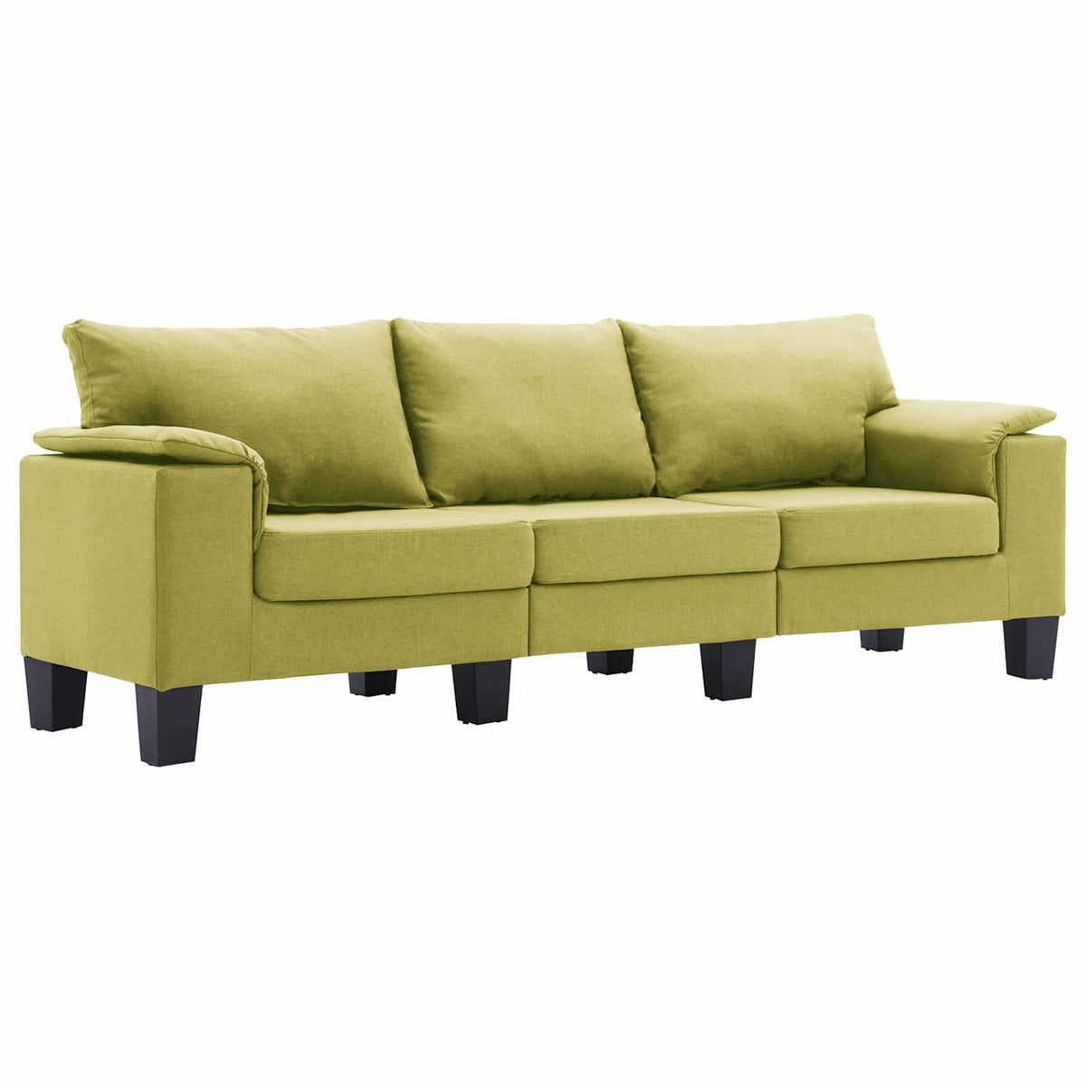 vidaXL Sofa Green Fabric - Gre