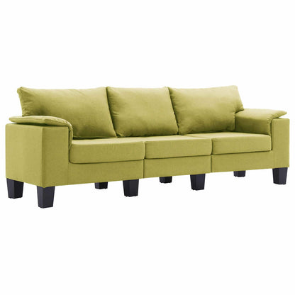vidaXL Sofa Green Fabric - Gre