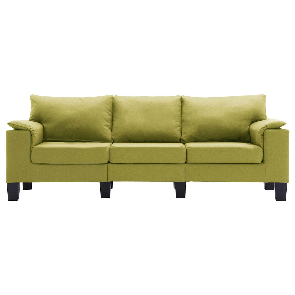 vidaXL Sofa Green Fabric - Gre