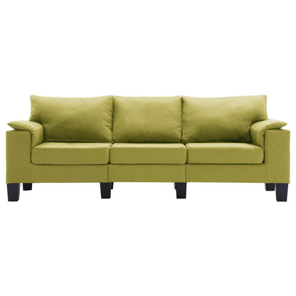 vidaXL Sofa Green Fabric - Gre