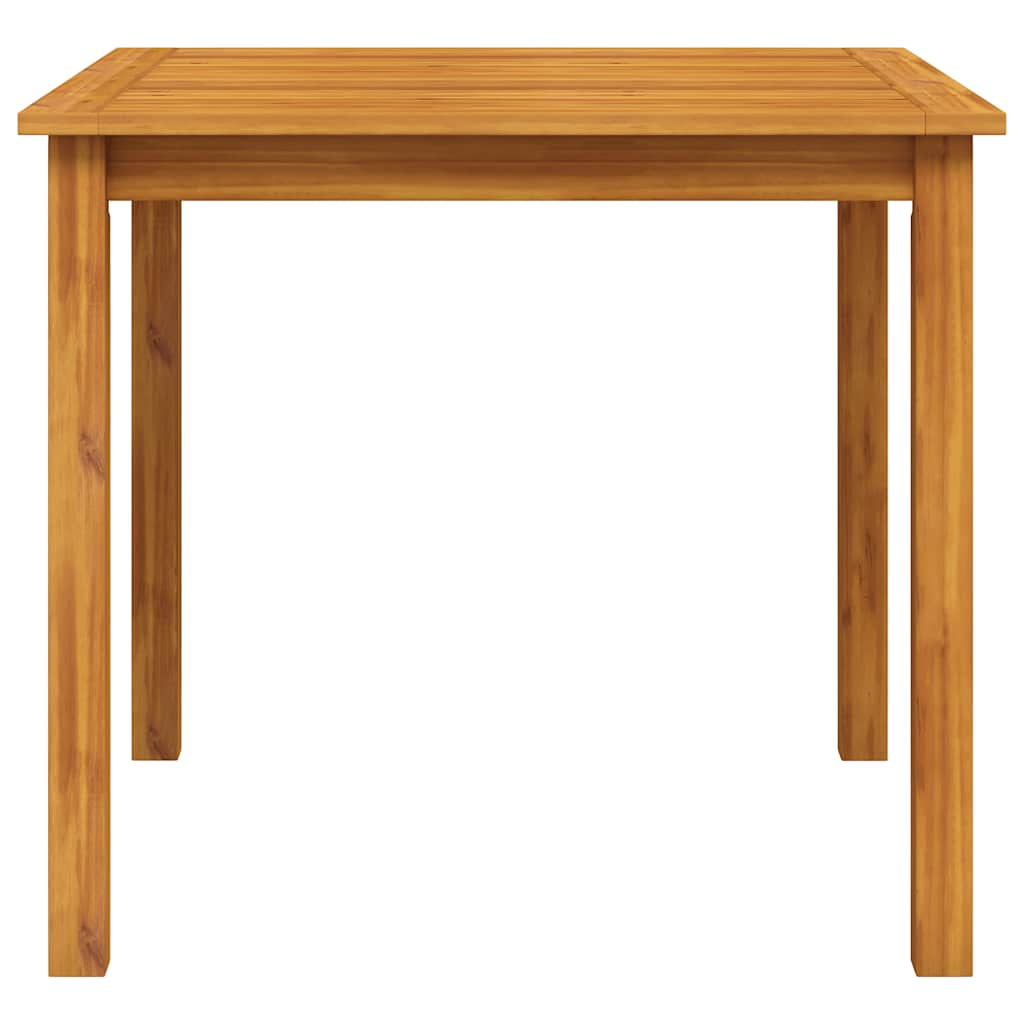 vidaXL Garden Table 85x85x74 cm Solid Acacia Wood - Brown