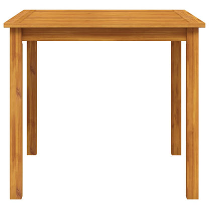 vidaXL Garden Table 85x85x74 cm Solid Acacia Wood - Brown