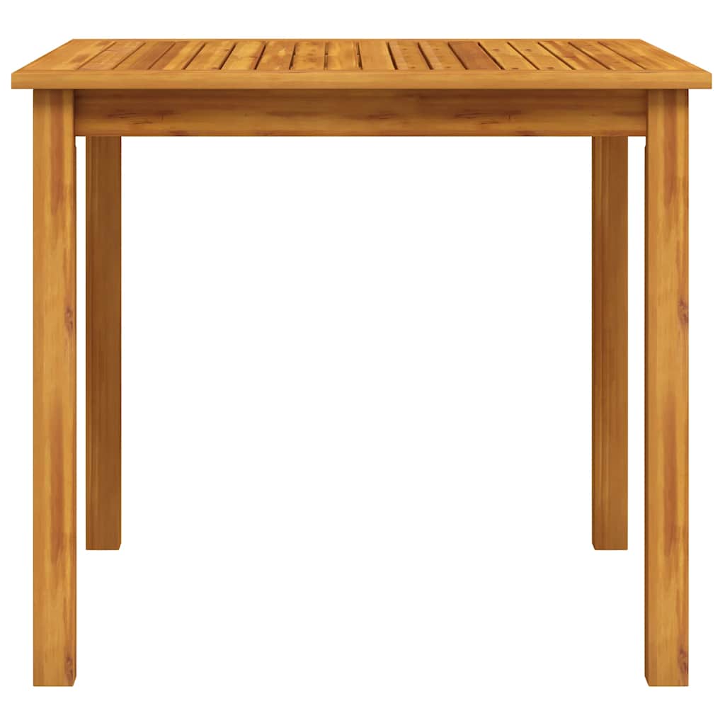 vidaXL Garden Table 85x85x74 cm Solid Acacia Wood - Brown