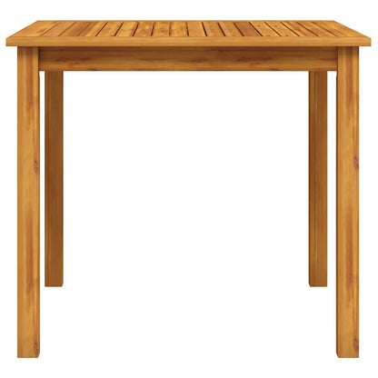vidaXL Garden Table 85x85x74 cm Solid Acacia Wood - Brown