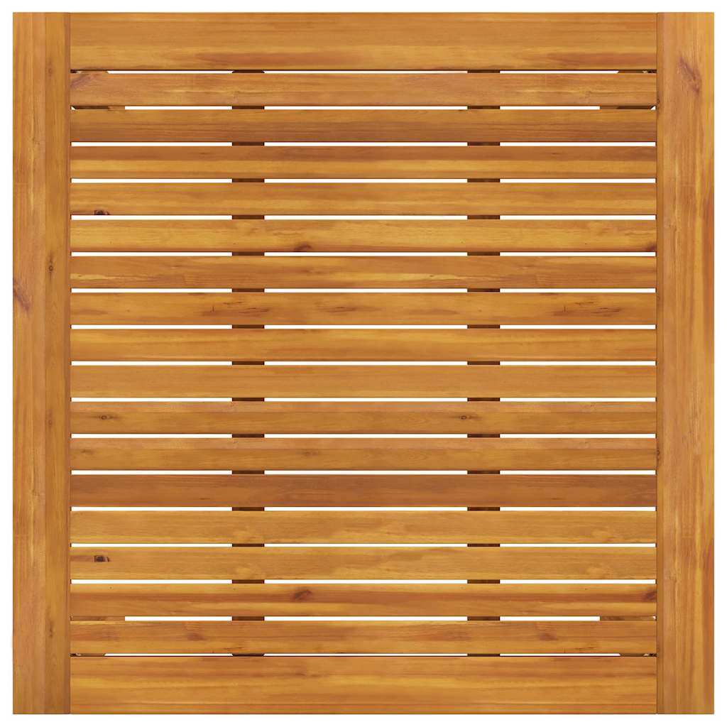 vidaXL Garden Table 85x85x74 cm Solid Acacia Wood - Brown