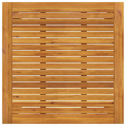 vidaXL Garden Table 85x85x74 cm Solid Acacia Wood - Brown