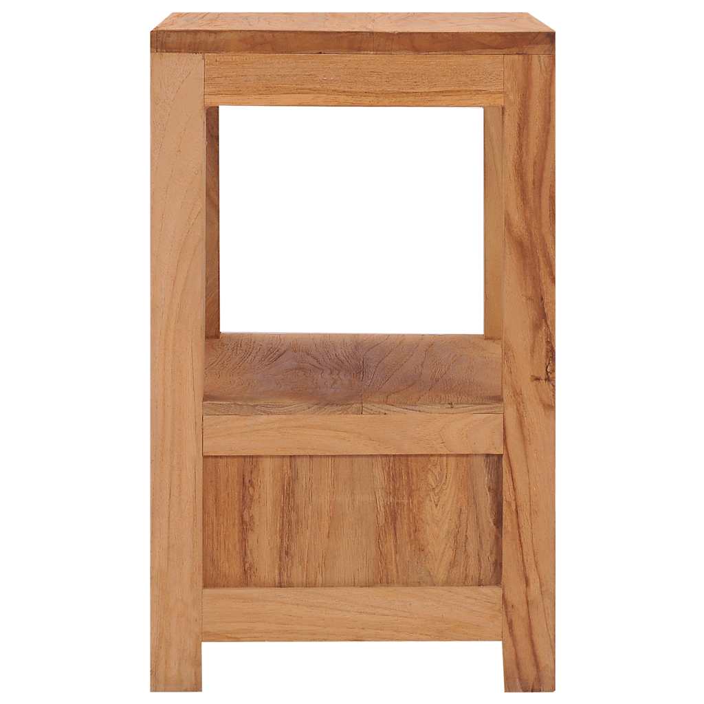 vidaXL bedside Cabinet 40x30x50 cm Solid Teak Wood - Brown