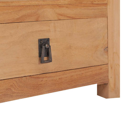 vidaXL bedside Cabinet 40x30x50 cm Solid Teak Wood - Brown