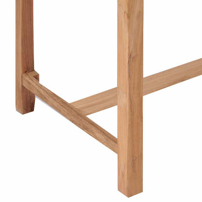 vidaXL Garden Bar Table 110x60x105 cm Solid Teak Wood - Brown