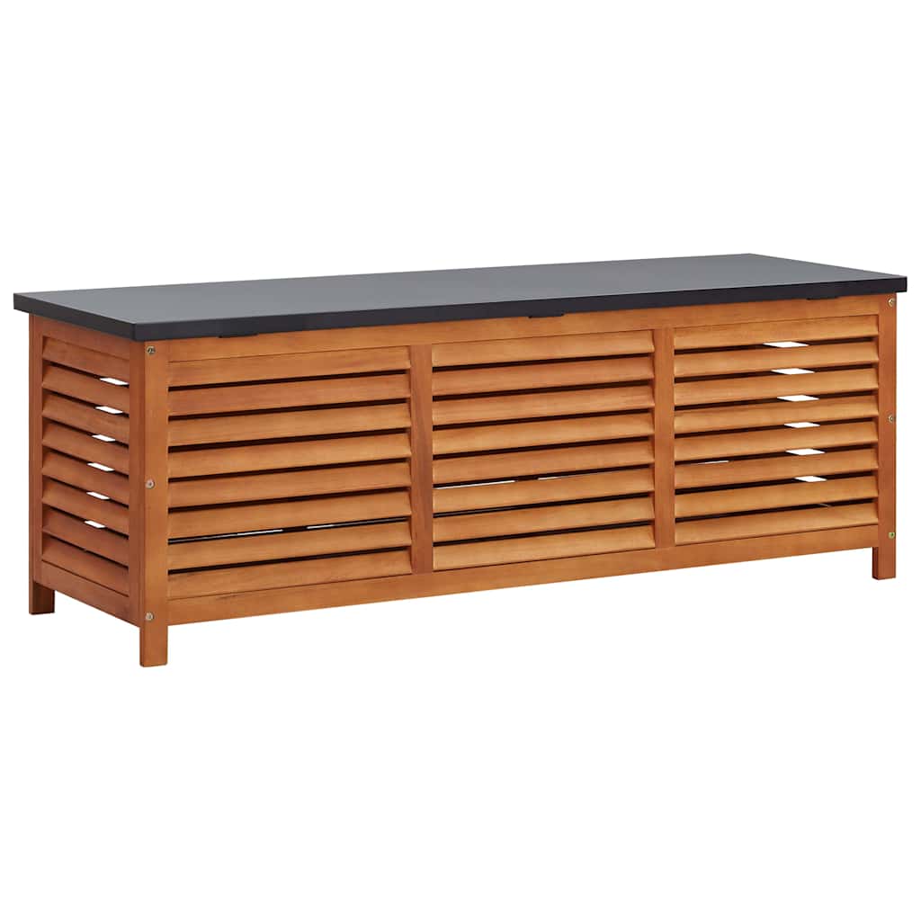 vidaXL Garden Storage Box 150x50x55 cm Solid Eucalyptus Wood - Brown