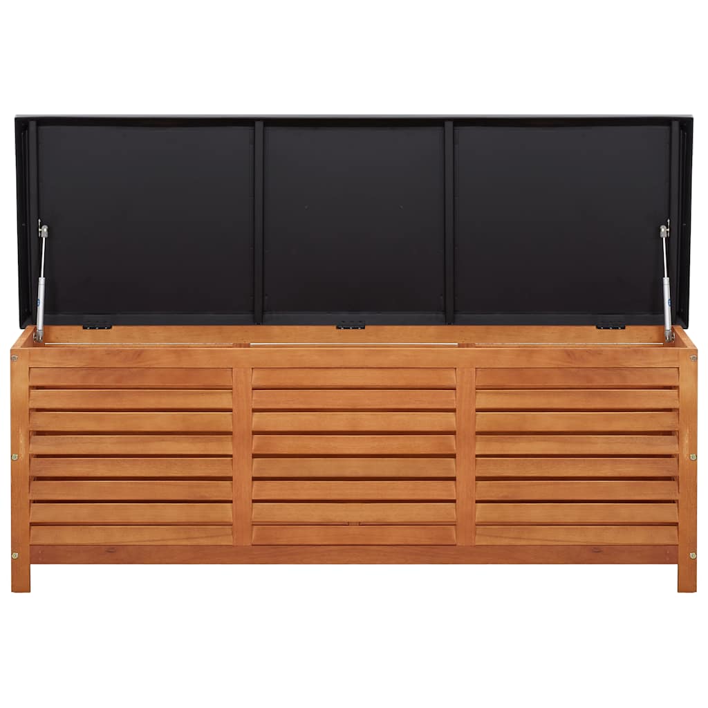 vidaXL Garden Storage Box 150x50x55 cm Solid Eucalyptus Wood - Brown