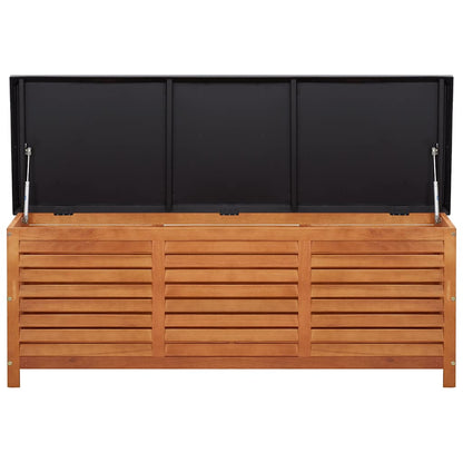 vidaXL Garden Storage Box 150x50x55 cm Solid Eucalyptus Wood - Brown