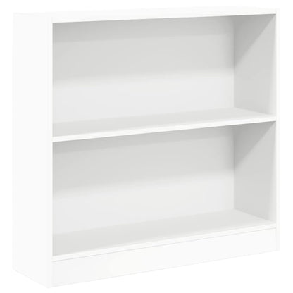 vidaXL Bookcase White 80x24x75 cm Engineered Wood