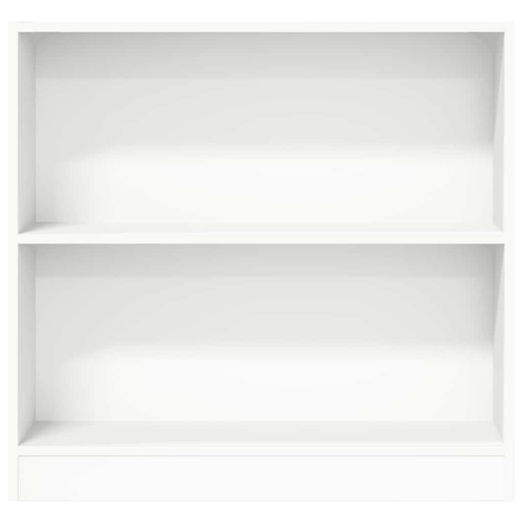 vidaXL Bookcase White 80x24x75 cm Engineered Wood