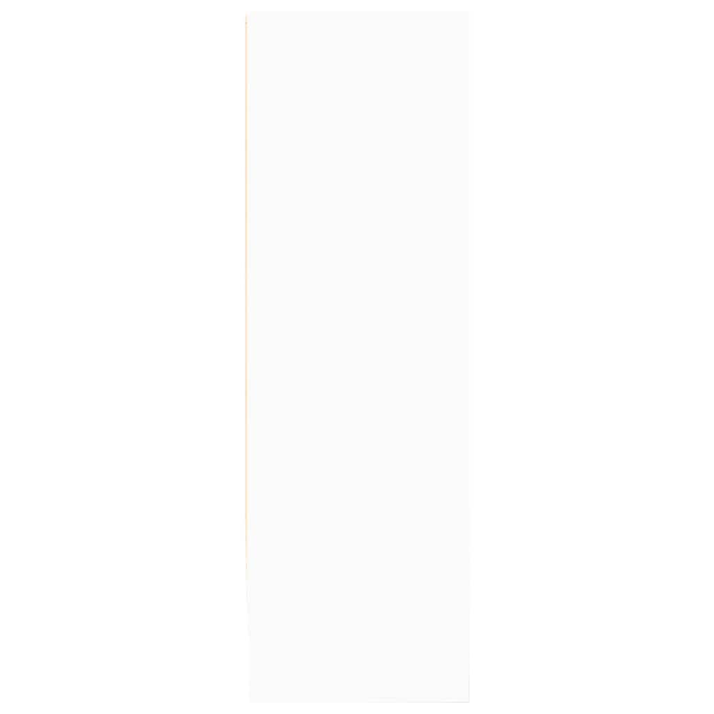 vidaXL Bookcase White 80x24x75 cm Engineered Wood