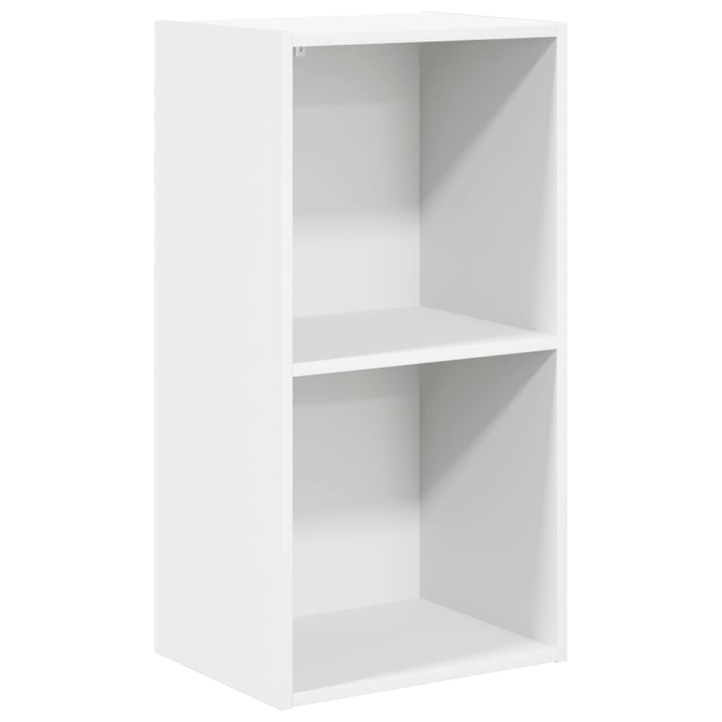 vidaXL Bookcase White 40x30x76,5 cm Engineered Wood