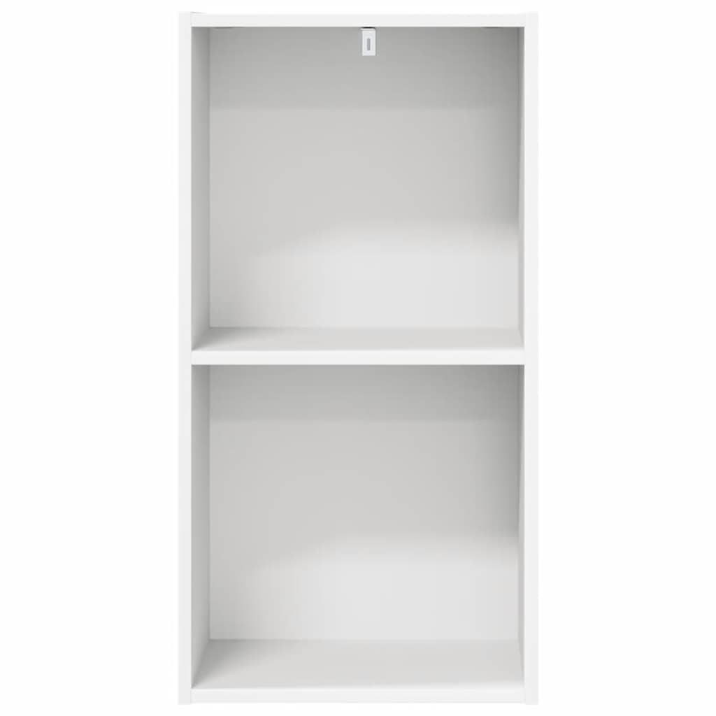 vidaXL Bookcase White 40x30x76,5 cm Engineered Wood