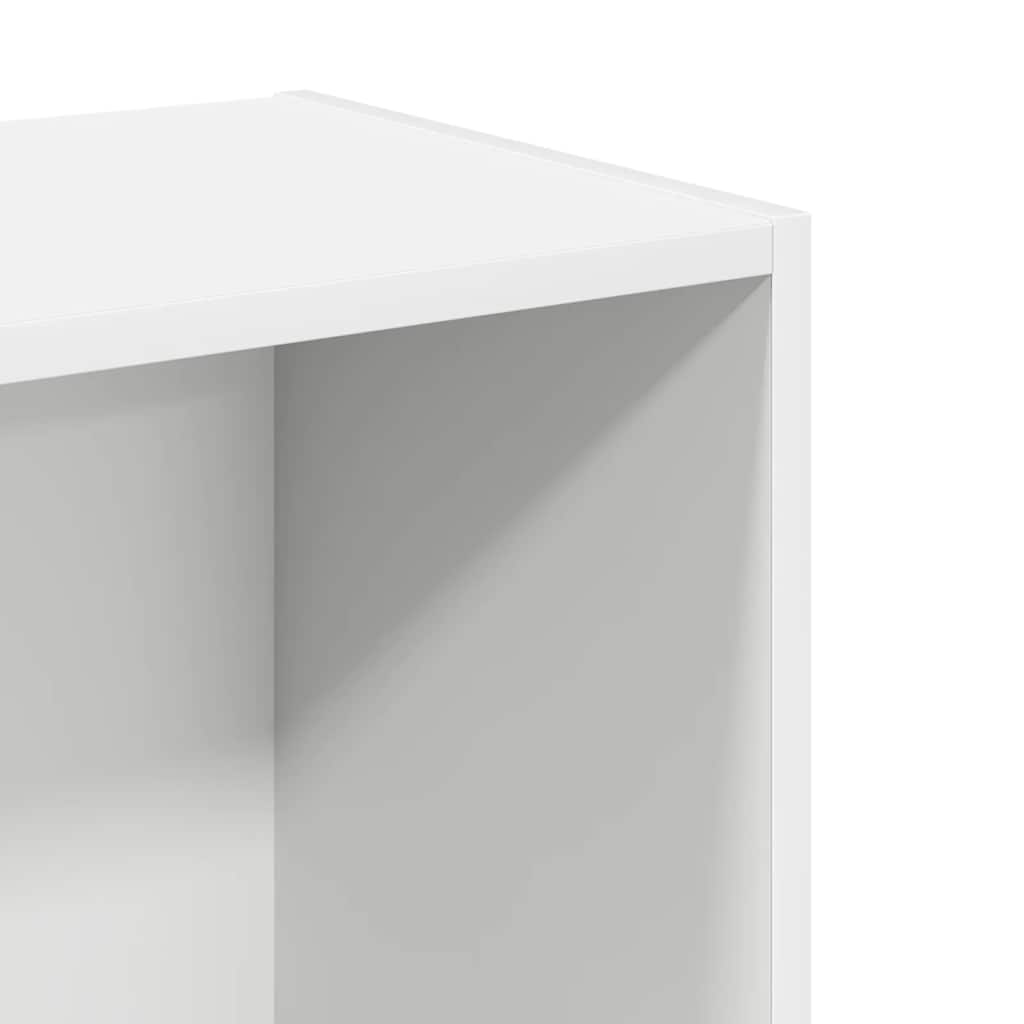 vidaXL Bookcase White 40x30x76,5 cm Engineered Wood