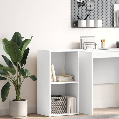 vidaXL Bookcase White 40x30x76,5 cm Engineered Wood