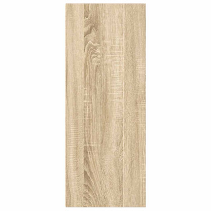 vidaXL Bookcase Sonoma Oak 40x30x76,5 cm Engineered Wood - Brown