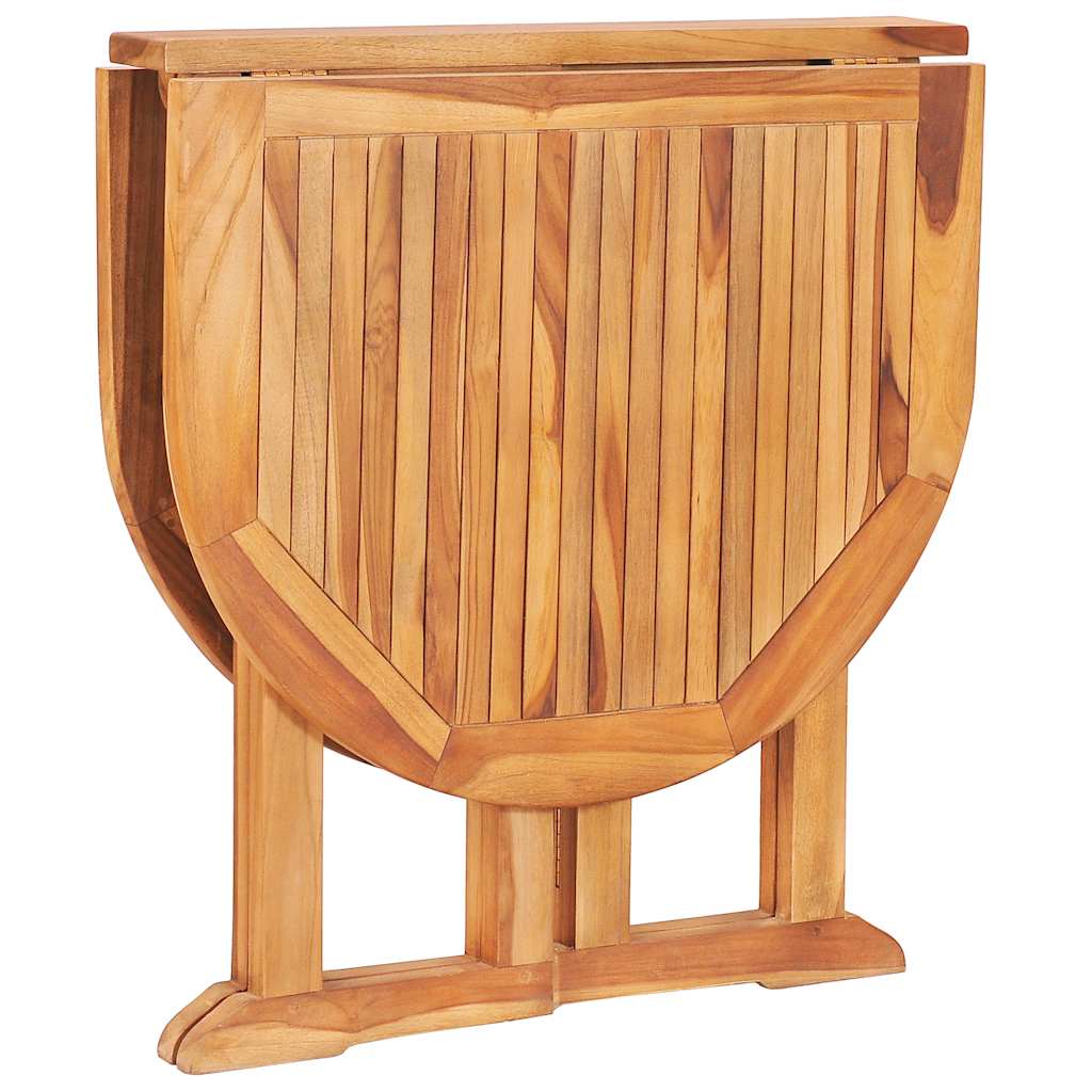 vidaXL Folding Butterfly Garden Table 120x70x75 cm Solid Teak Wood - Brown