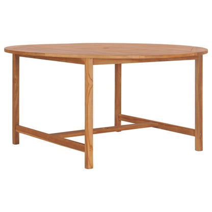 vidaXL Garden Table 150x76 cm Solid Teak Wood - Brown