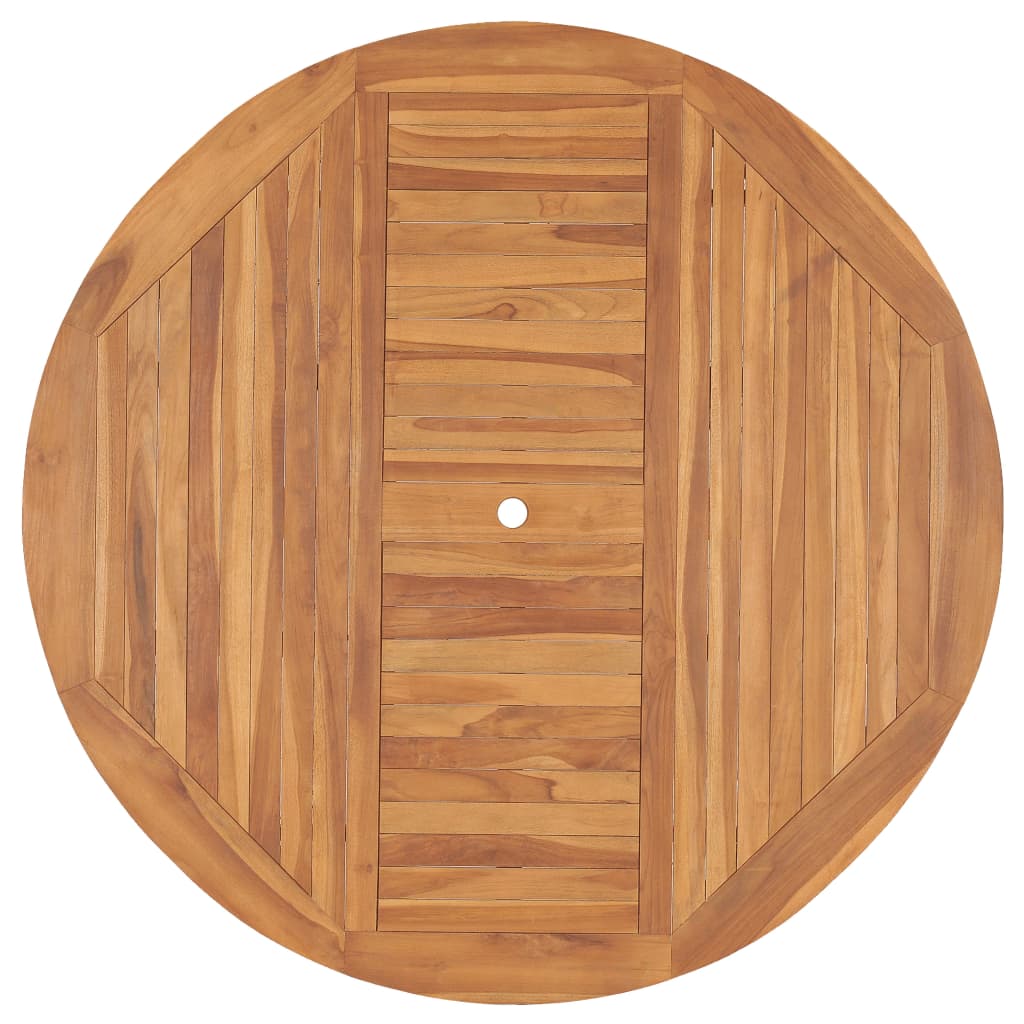 vidaXL Garden Table 150x76 cm Solid Teak Wood - Brown