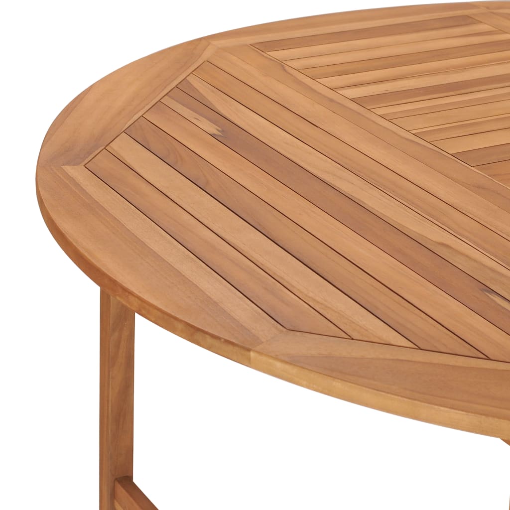 vidaXL Garden Table 150x76 cm Solid Teak Wood - Brown
