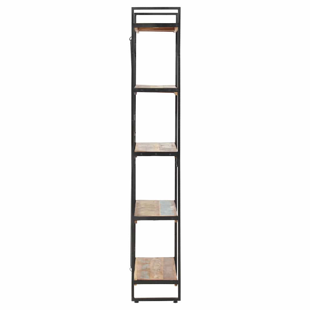 vidaXL 5-Tier Bookcase 140x30x180 cm Solid Reclaimed Wood - Brown