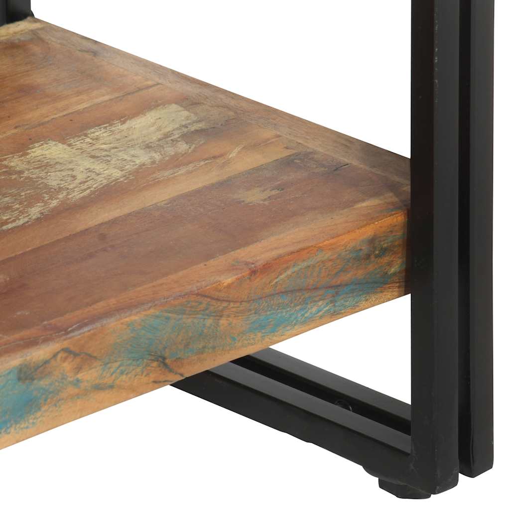 vidaXL 5-Tier Bookcase 140x30x180 cm Solid Reclaimed Wood - Brown