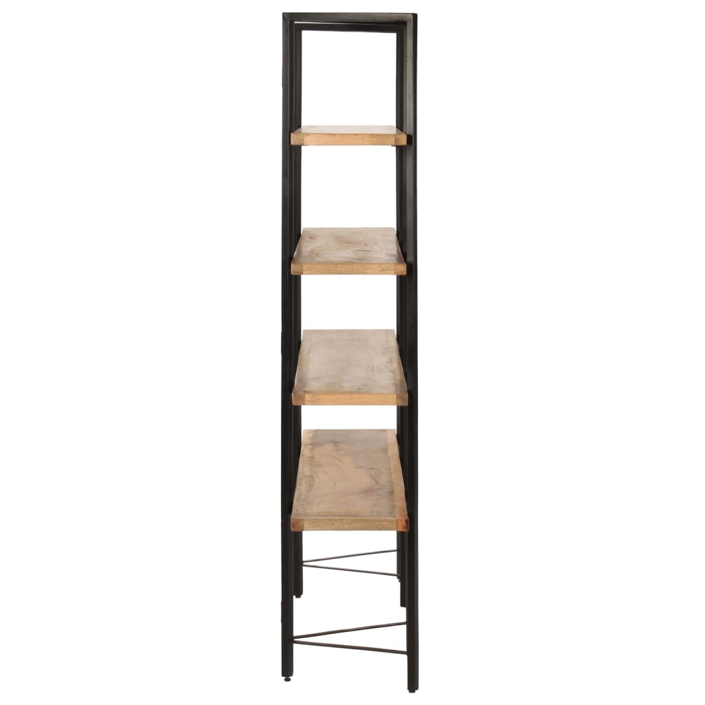 vidaXL 4-Tier Bookcase 160x35x160 cm Solid Mango Wood - Brown