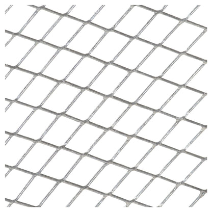 vidaXL Garden Sieve Galvanised Steel - Silver - 60 x 75 x 89 cm