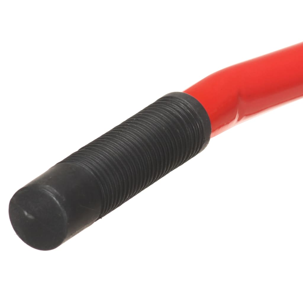 vidaXL Garden Claw Red Steel - Silver
