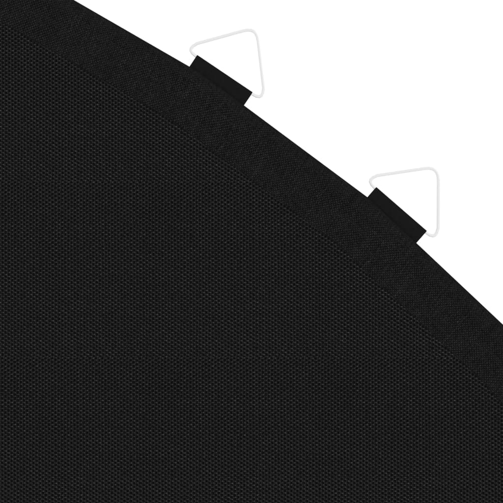 vidaXL Jumping Mat Fabric Black for 10 Feet/3.05 m Round Trampoline