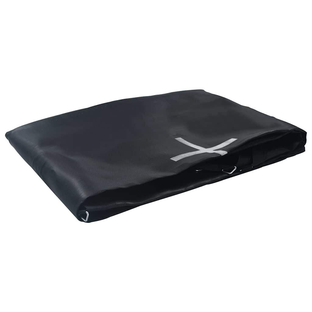 vidaXL Jumping Mat Fabric Black for 15 Feet/4.57 m Round Trampoline