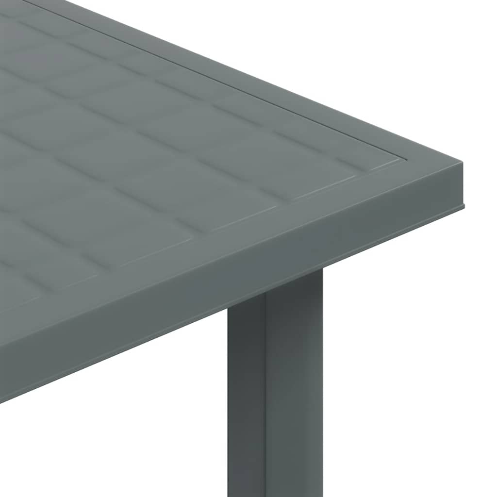 vidaXL Garden Table Green 80x75x72 cm Plastic