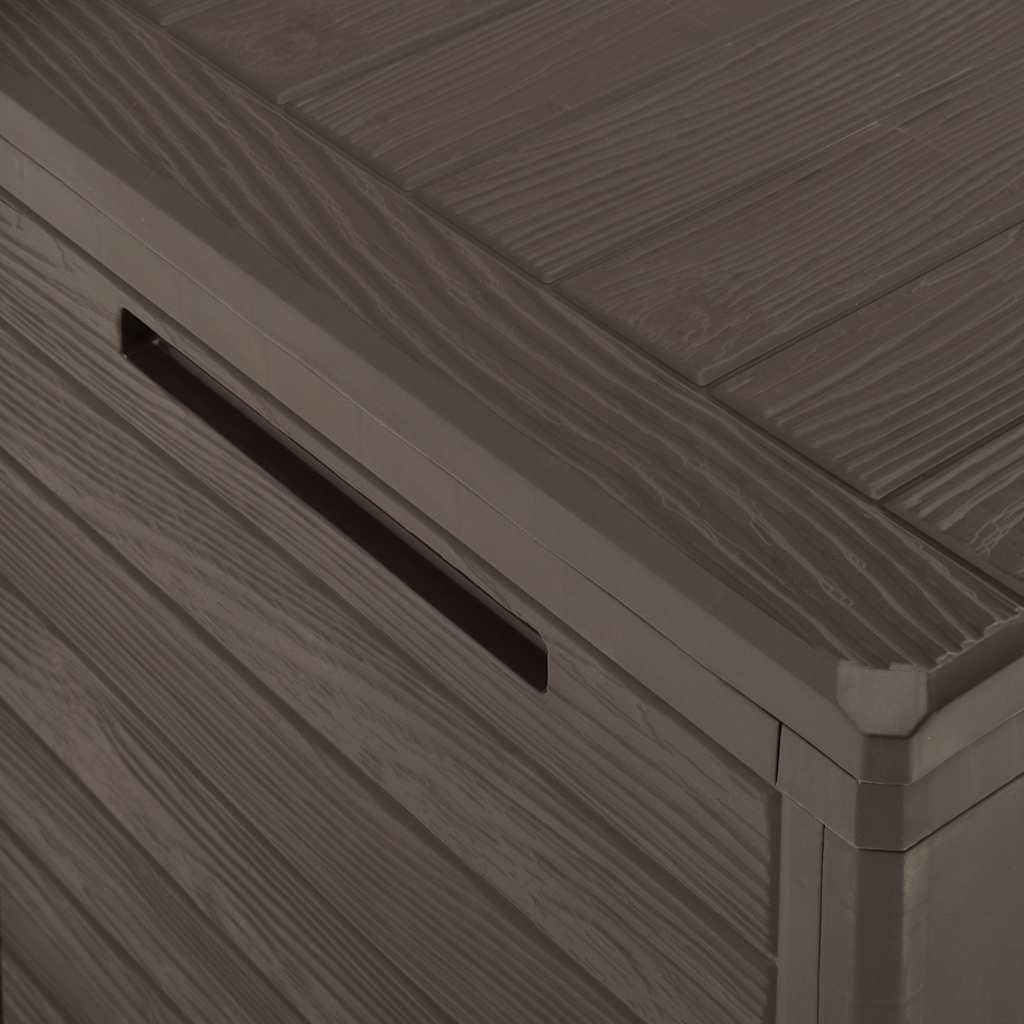 vidaXL Garden Storage Box Brown 78x44x55 cm