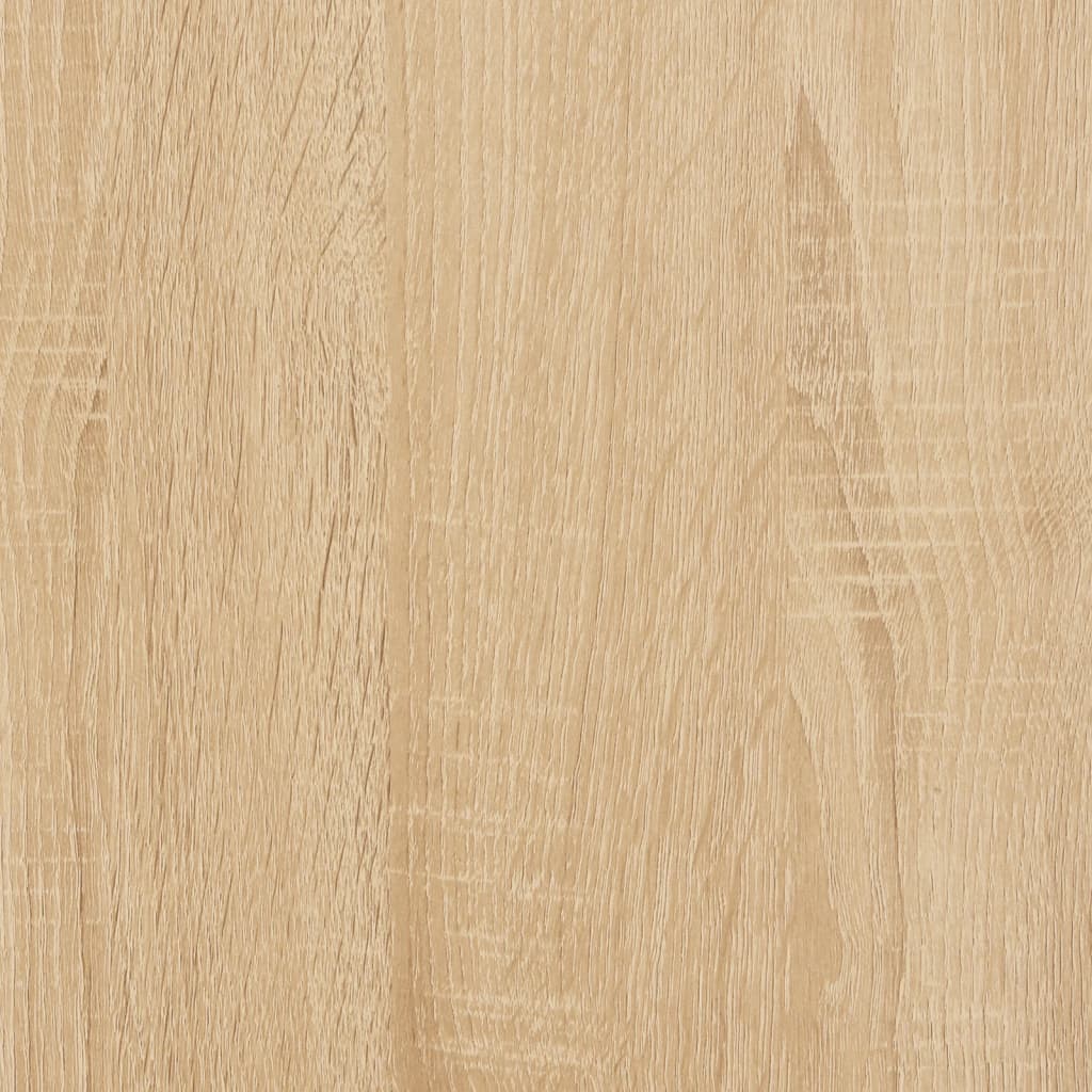 vidaXL Book Cabinet Sonoma Oak 50x25x106 cm Engineered Wood - Brown