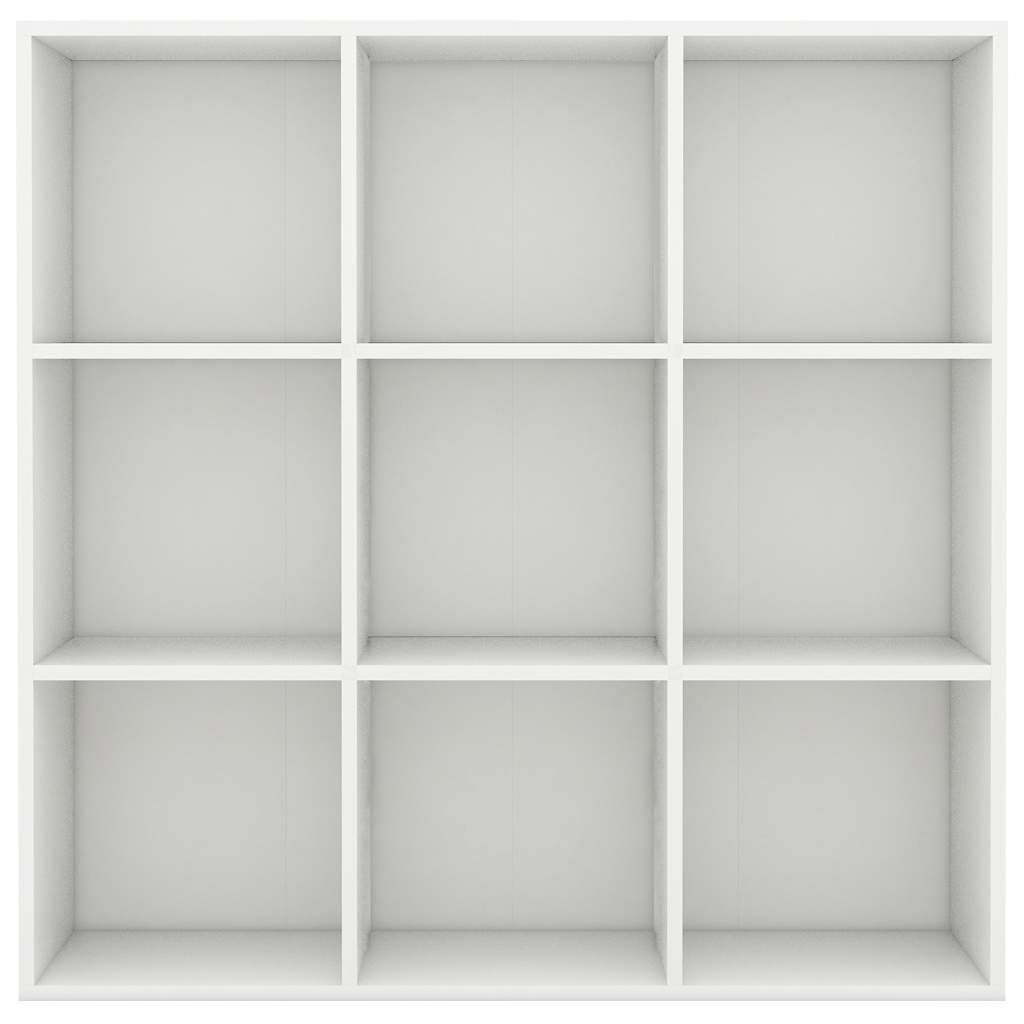 vidaXL Book Cabinet White 98x29x97.5 cm Engineered Wood
