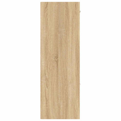vidaXL Storage Cabinet Sonoma Oak 60x29.5x90 cm Engineered Wood - Brown